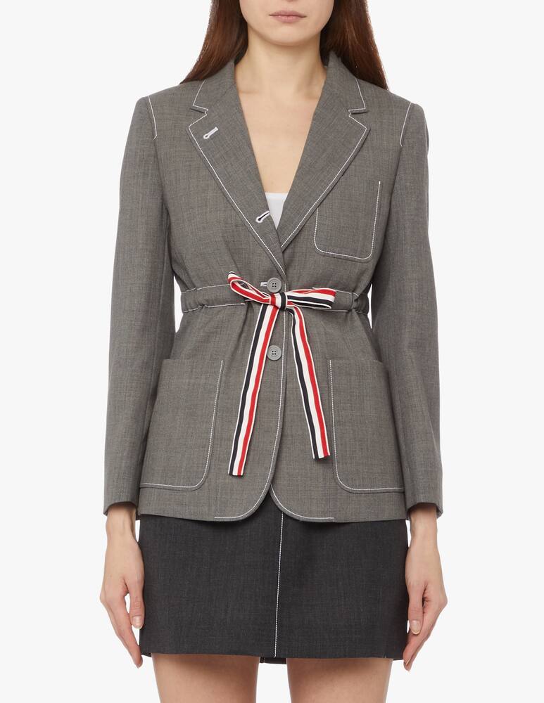 rinascente Thom Browne Belted wool blazer