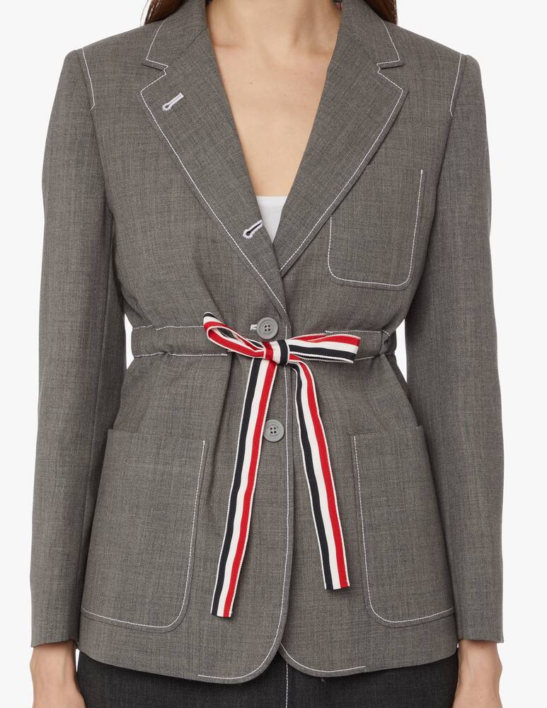 rinascente Thom Browne Belted wool blazer