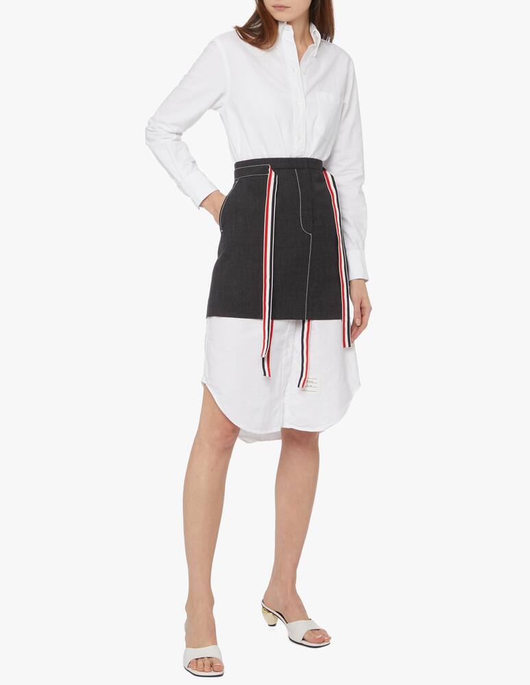 rinascente Thom Browne Vestito camicia con cintura