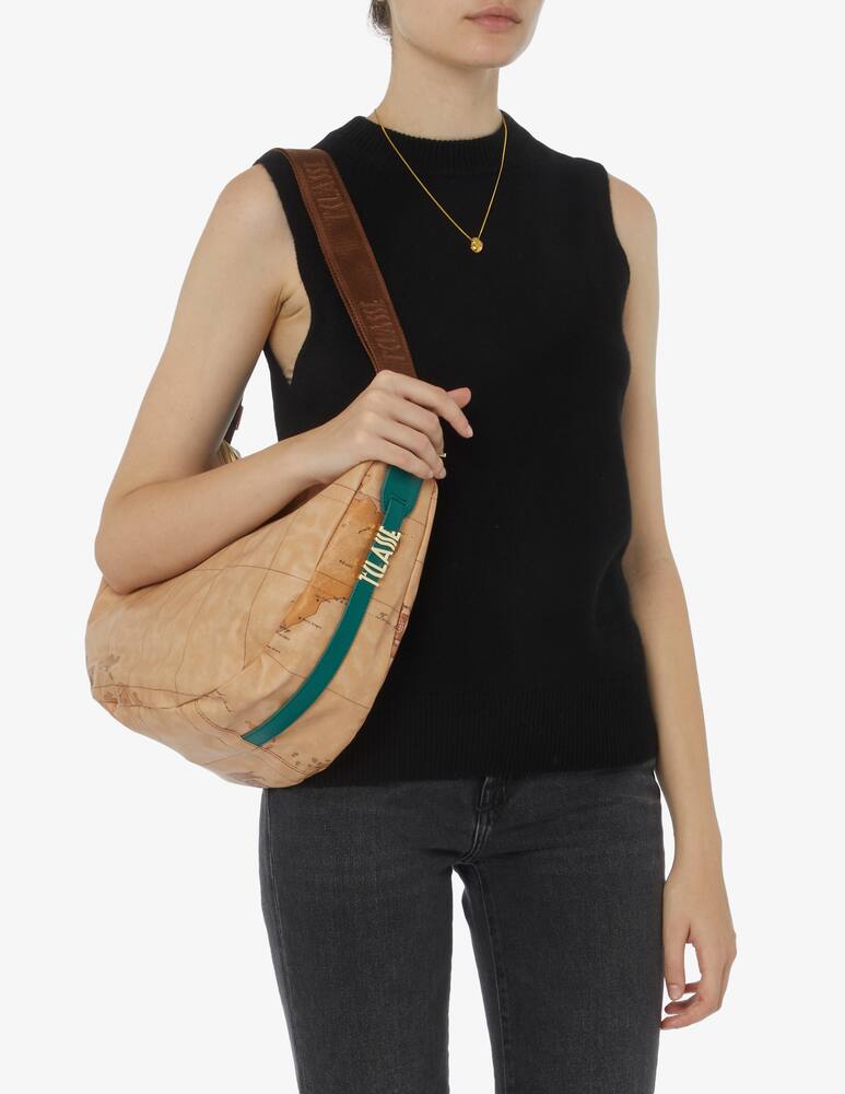 rinascente Alviero Martini Prima Classe Borsa morbida mezzaluna M