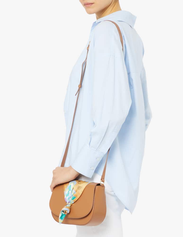 rinascente Alviero Martini Prima Classe Borsa patta a tracolla con foulard