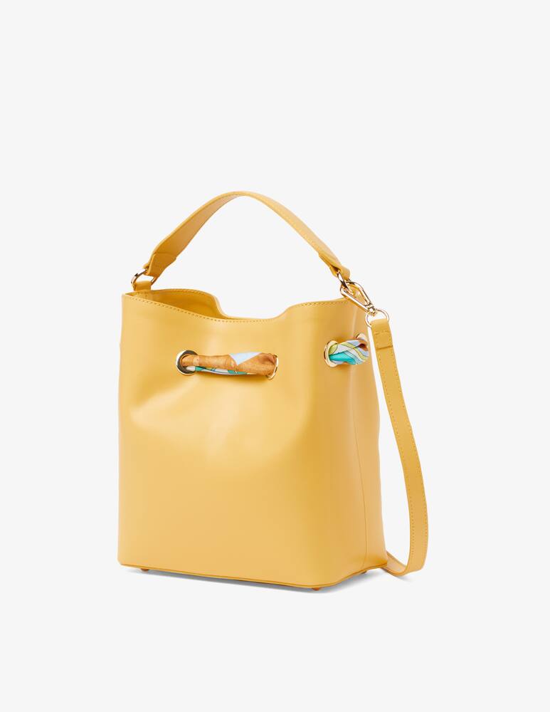 rinascente Alviero Martini Borsa a secchiello con foulard geo