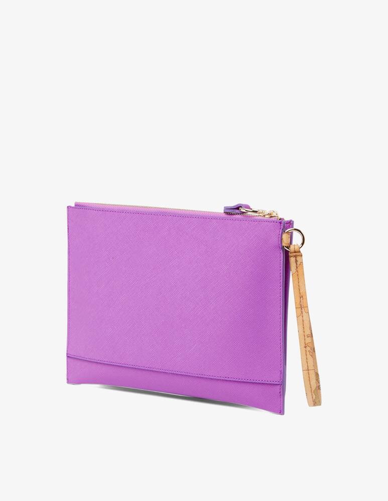 rinascente Alviero Martini Saffiano envelope bag