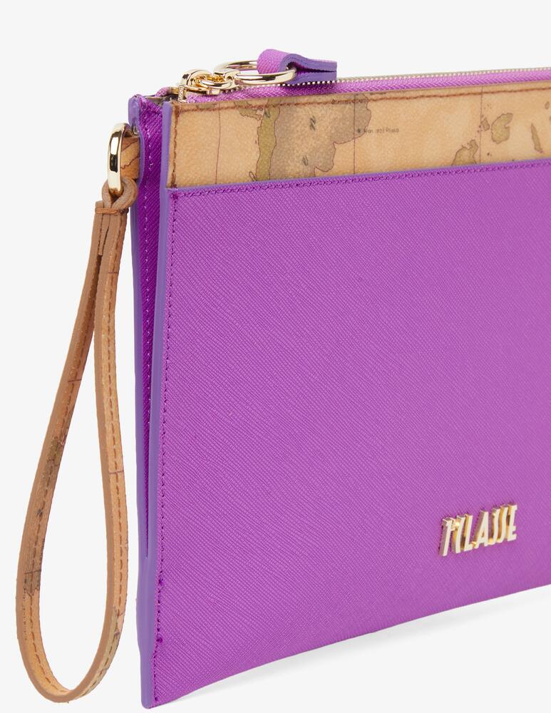 rinascente Alviero Martini Saffiano envelope bag