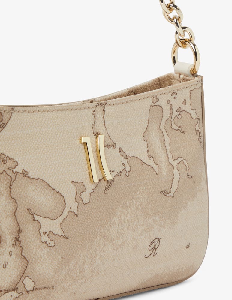 rinascente Alviero Martini Prima Classe Borsa bustina con catena safari