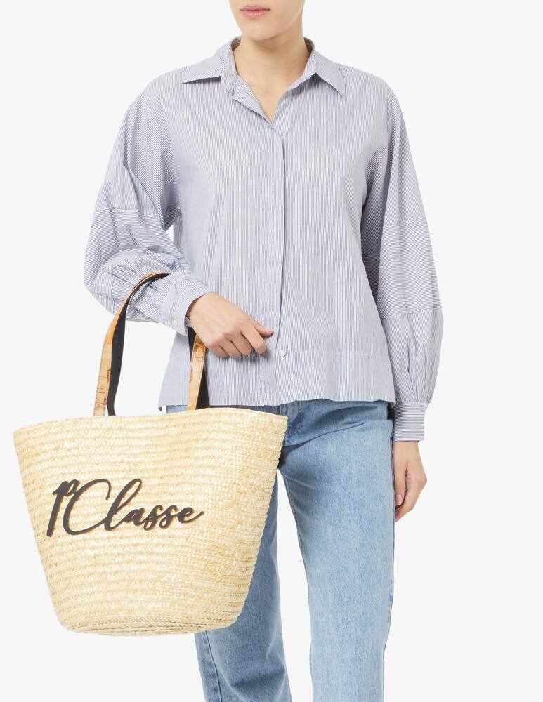 rinascente Alviero Martini Borsa shopper in rafia