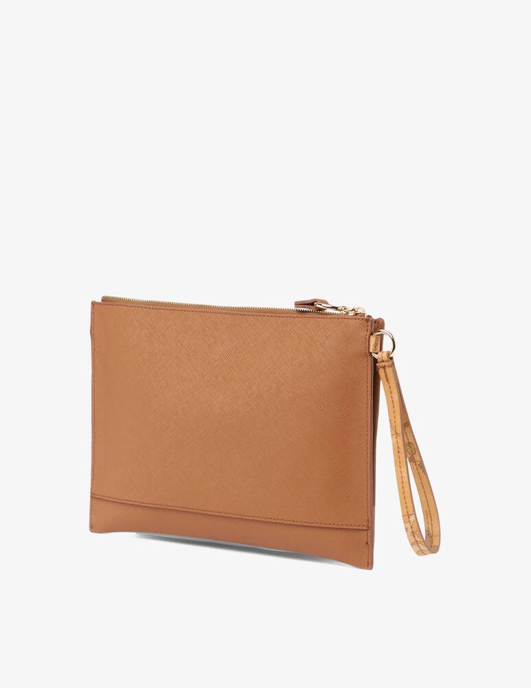 rinascente Alviero Martini Saffiano envelope bag