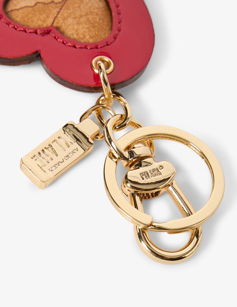 rinascente Alviero Martini Heart map keychain