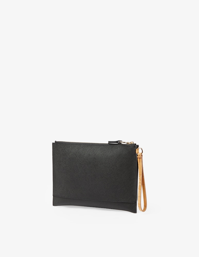 Alviero Martini Prima Classe Clutch piatta con polsiera - immagine 2 Alviero Martini Prima Classe Clutch piatta con polsiera - immagine 2