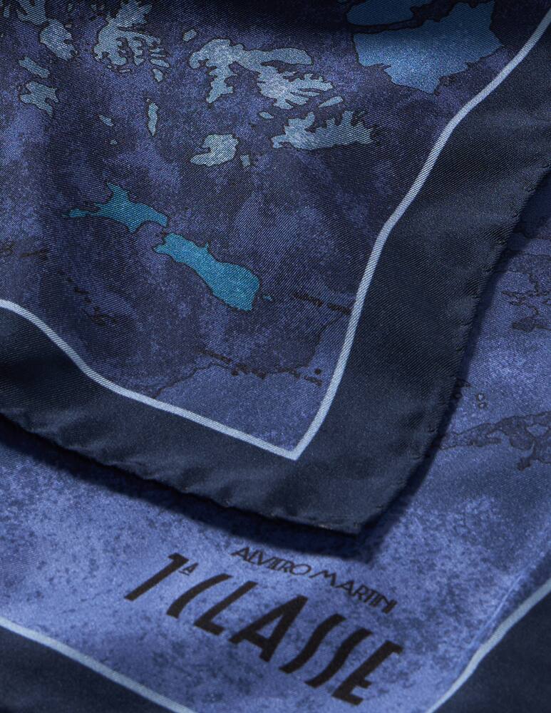 rinascente Alviero Martini Foulard geo chain 70x73