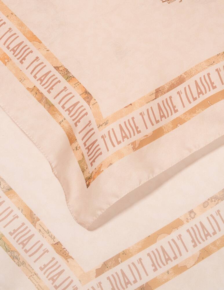 rinascente Alviero Martini Foulard logo Geo