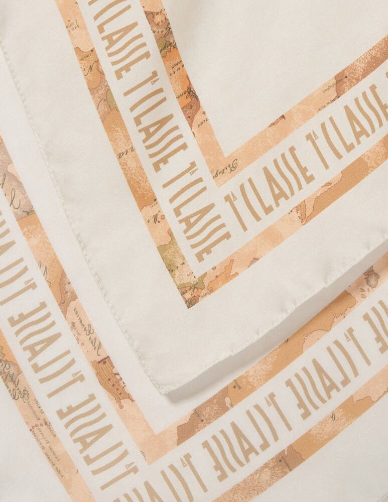 rinascente Alviero Martini Foulard logo Geo