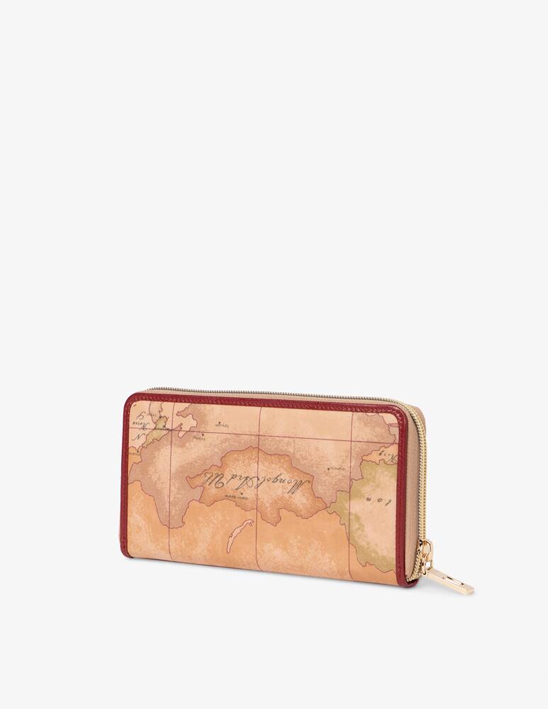 rinascente Alviero Martini Map print ziparound wallet