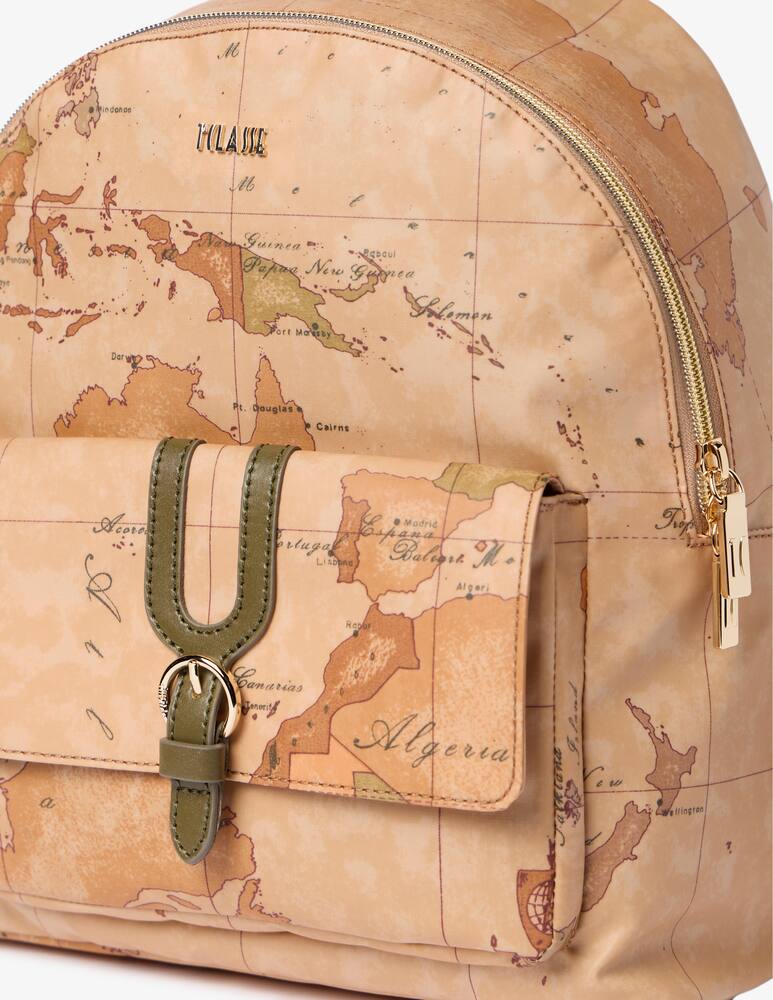rinascente Alviero Martini Map print backpack