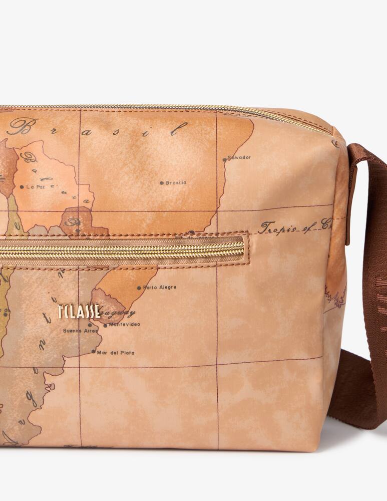 rinascente Alviero Martini Map print crossbody bag