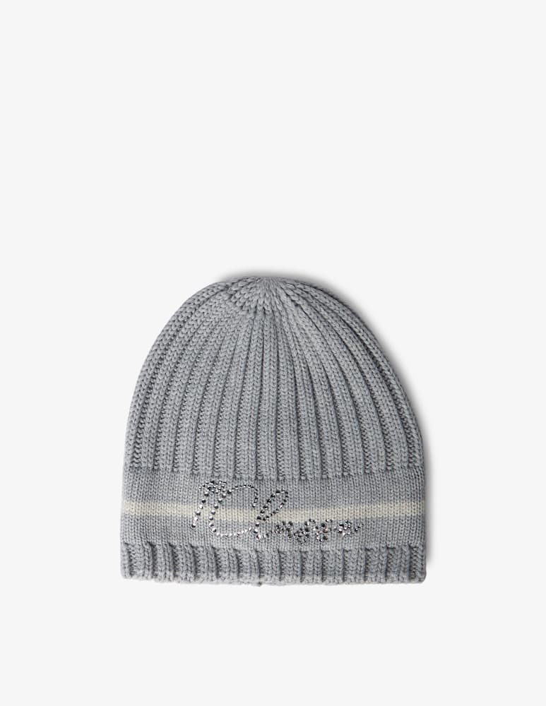 rinascente Alviero Martini Berretto logo strass