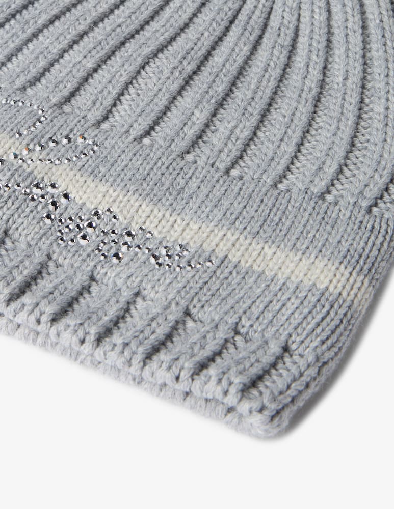 rinascente Alviero Martini Berretto logo strass