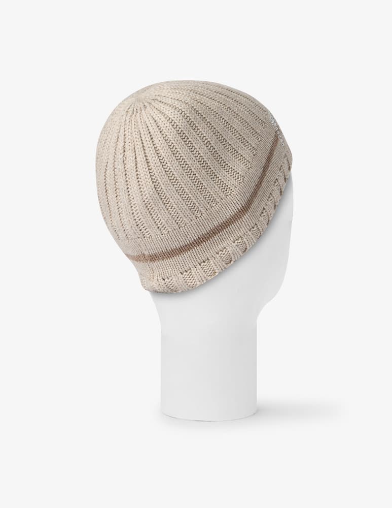 rinascente Alviero Martini Logo strass beanie