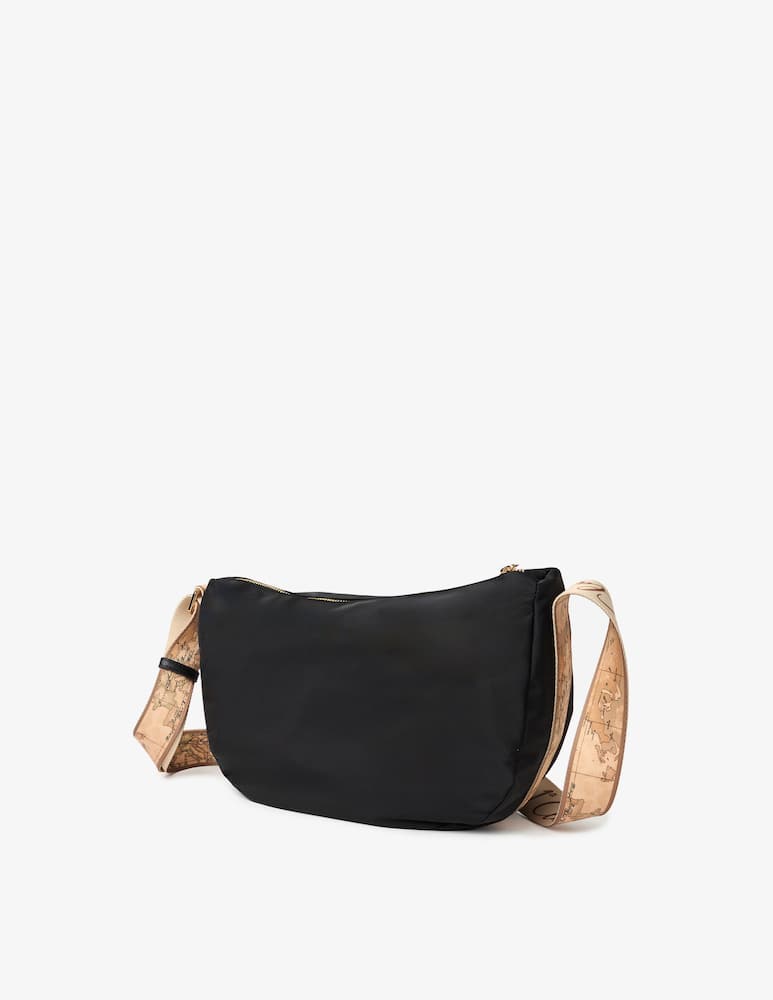 rinascente Alviero Martini Prima Classe Nylon half moon crossbody