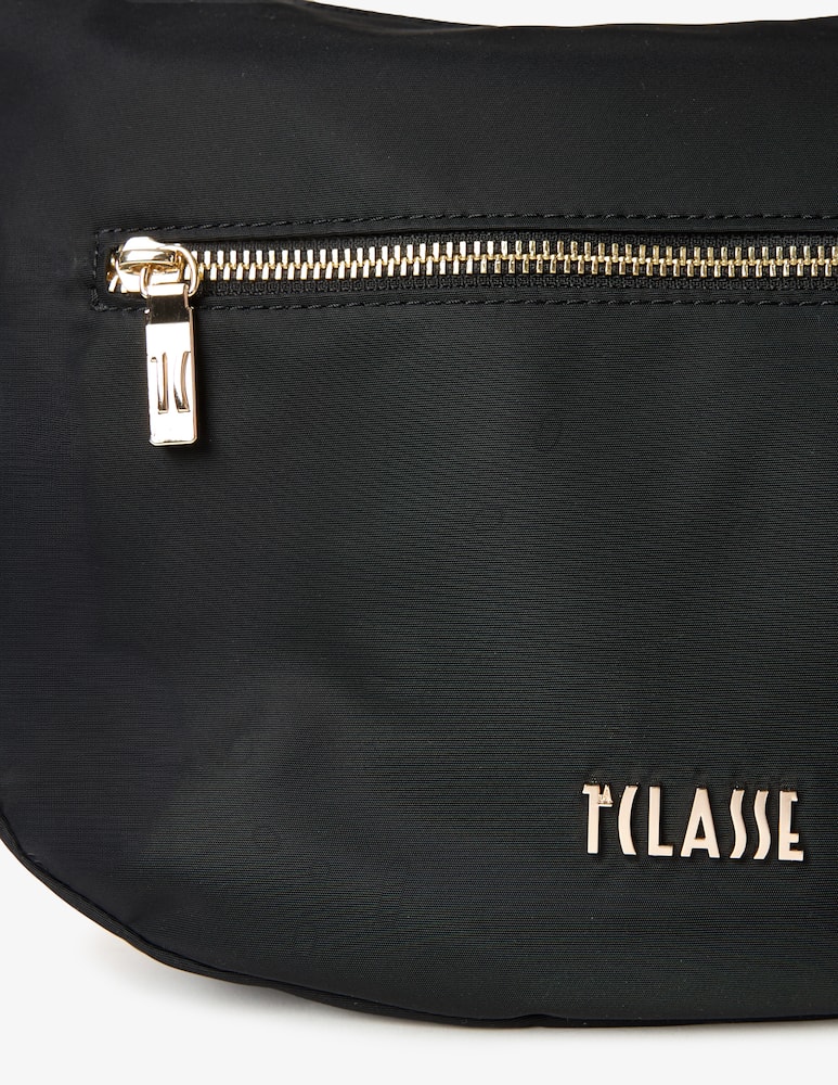 rinascente Alviero Martini Prima Classe Nylon half moon crossbody