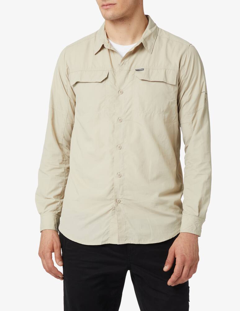 Columbia Ripstop silverridge long sleeve shirt - beige - picture 1 Columbia Ripstop silverridge long sleeve shirt - beige - picture 1