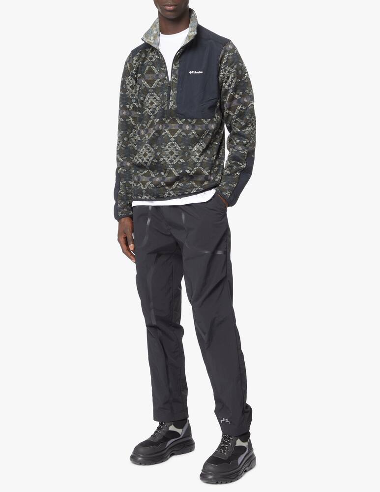 rinascente Columbia Maglia girocollo mezza zip con tsca geo print