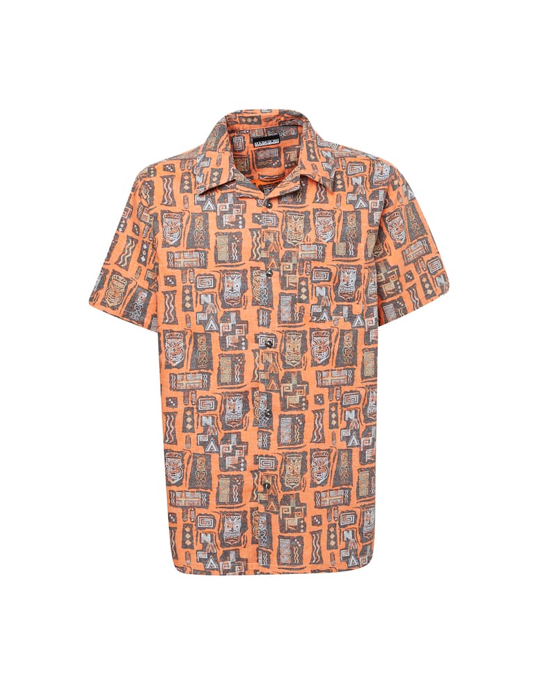 rinascente Napapijri Camicia napali manica corta fantasia tribe