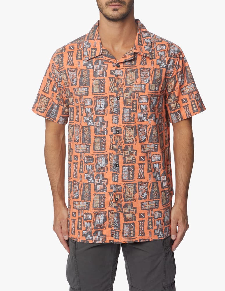 rinascente Napapijri Camicia napali manica corta fantasia tribe