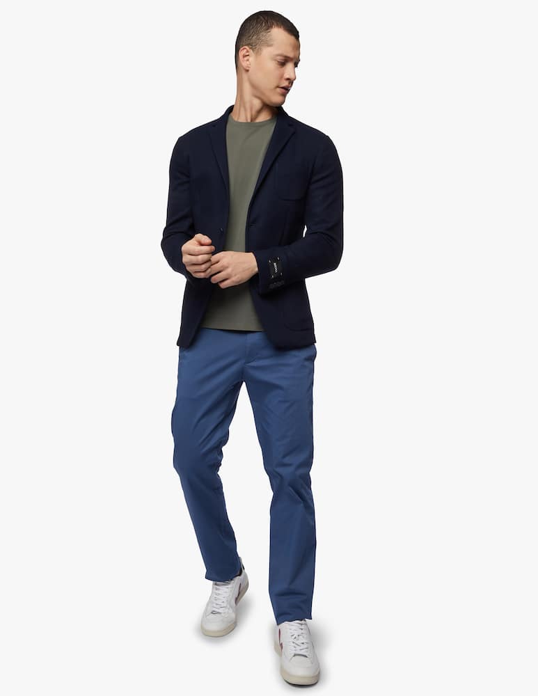 Z Zegna Pantalone lungo sportswear in cotone - immagine 2 Z Zegna Pantalone lungo sportswear in cotone - immagine 2