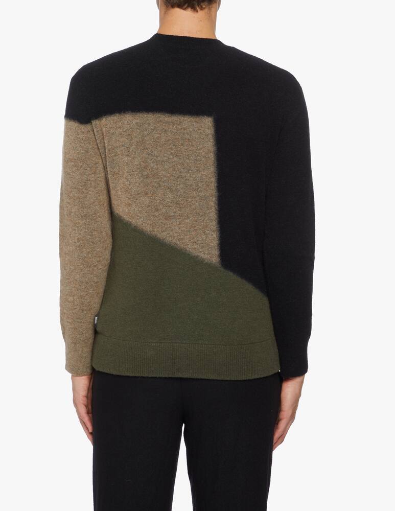rinascente Zegna Maglione girocollo color block alpaca