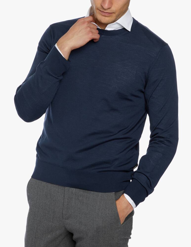 rinascente Zegna Maglione girocollo in lana merino