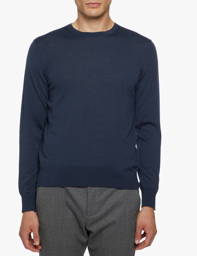 rinascente Zegna Maglione girocollo in lana merino