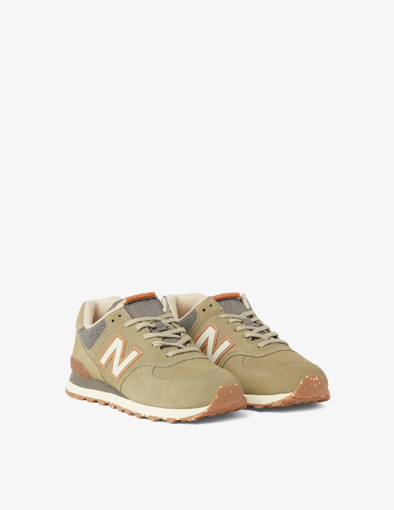 rinascente New Balance Sneakers 574 suede - Olive
