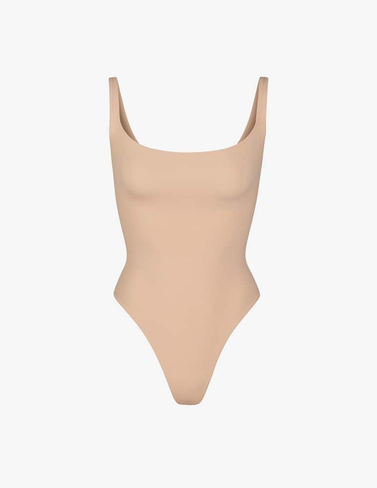 SKIMS Body con scollo squadrato - immagine 1