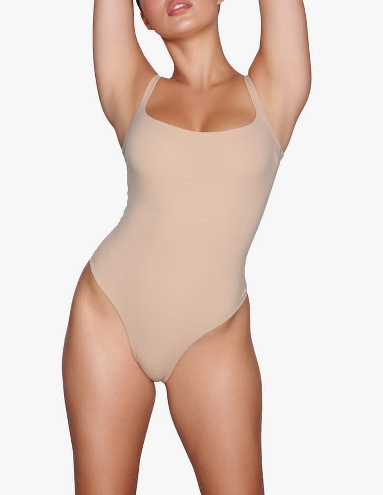 SKIMS Body con scollo squadrato - immagine 2