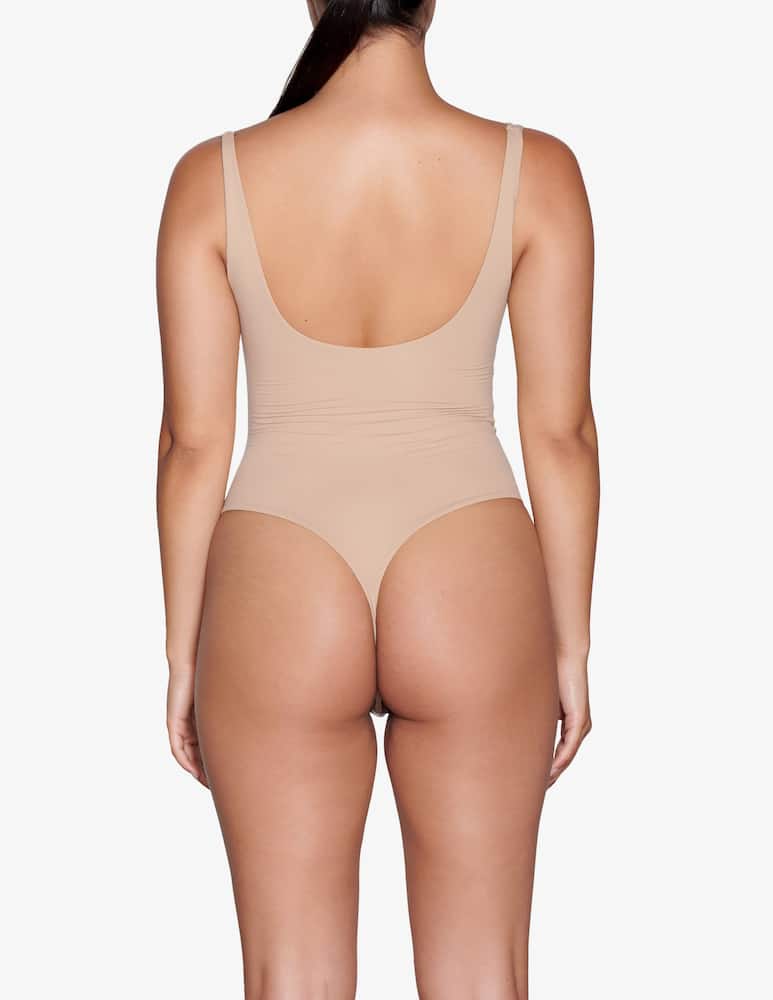 SKIMS Body con scollo squadrato - immagine 4