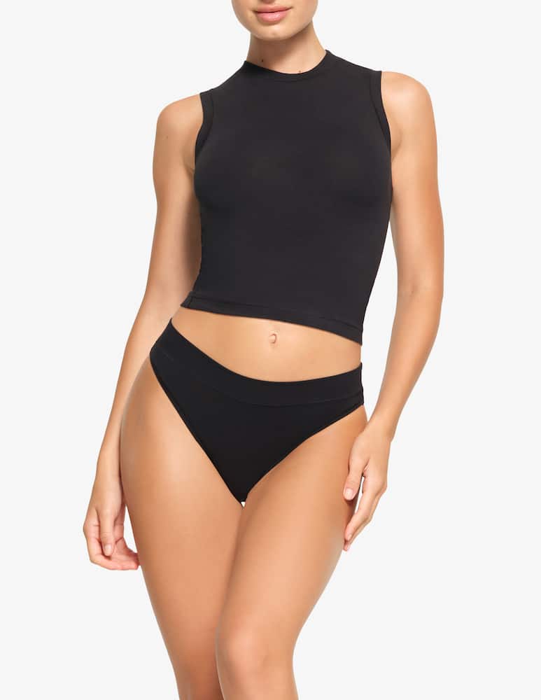 rinascente SKIMS Mock neck tank top