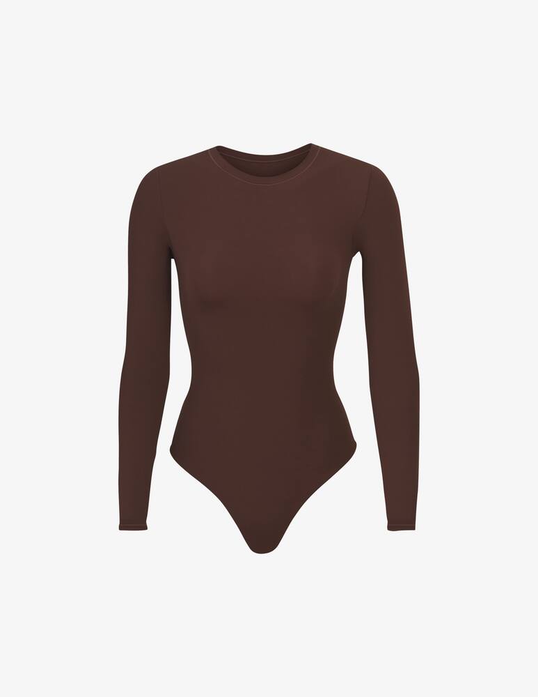 SKIMS Body girocollo con maniche lunghe - immagine 1 SKIMS Body girocollo con maniche lunghe - immagine 1