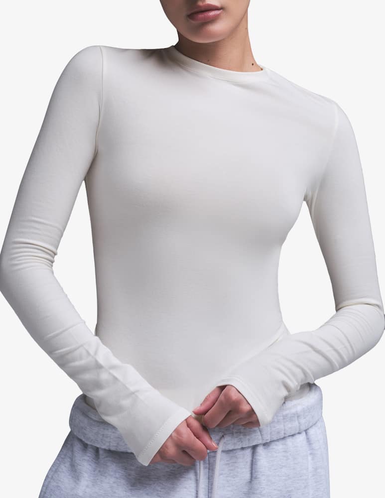 SKIMS Long sleeve homewear t-shirt - picture 3 SKIMS Long sleeve homewear t-shirt - picture 3