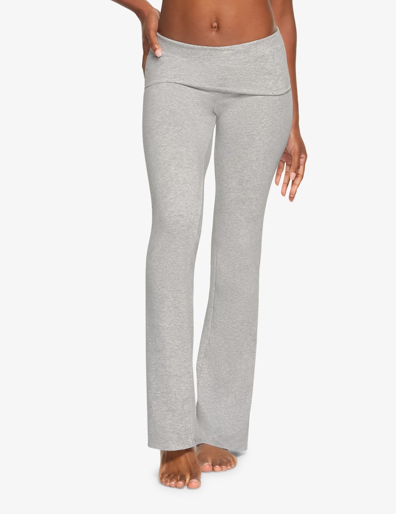 SKIMS Pantalone con risvolto in jersey di cotone - immagine 1 SKIMS Pantalone con risvolto in jersey di cotone - immagine 1