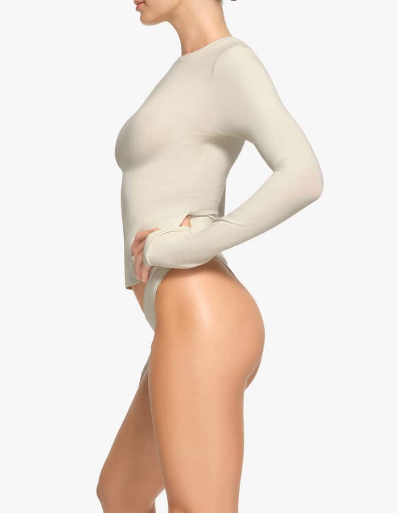 SKIMS Maglia a maniche lunghe in cotone - immagine 3 SKIMS Maglia a maniche lunghe in cotone - immagine 3