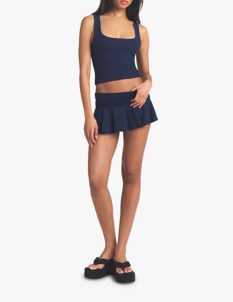 rinascente SKIMS Ribbed square neck tank top