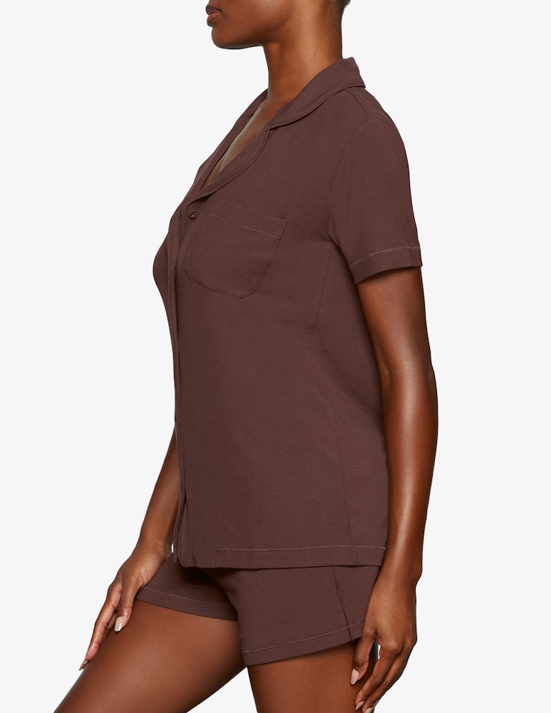 SKIMS Ribbed short sleep set - picture 2 SKIMS Ribbed short sleep set - picture 2