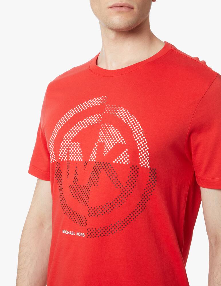 rinascente Michael Kors Target logo print t-shirt