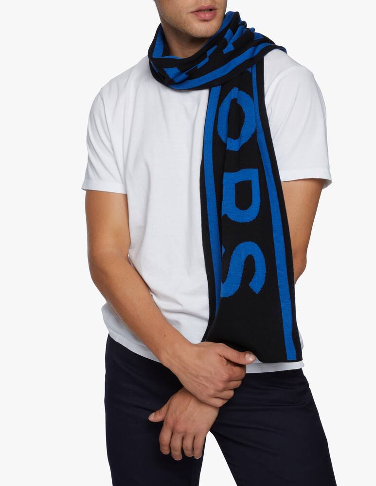 rinascente Michael Kors Vertical logo muffler