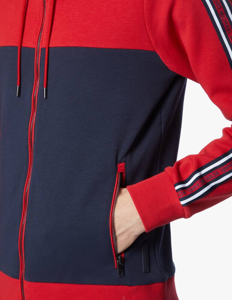 rinascente Michael Kors Mix media logo fz hoodie