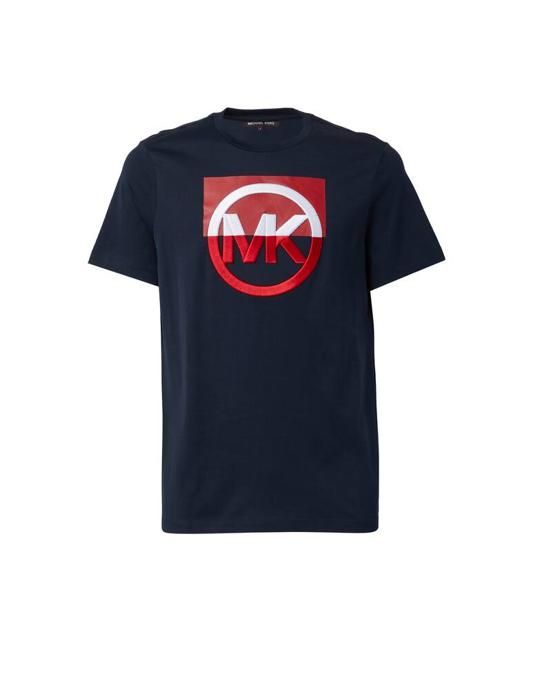 rinascente Michael Kors Mmk t-shirt colour block con logo