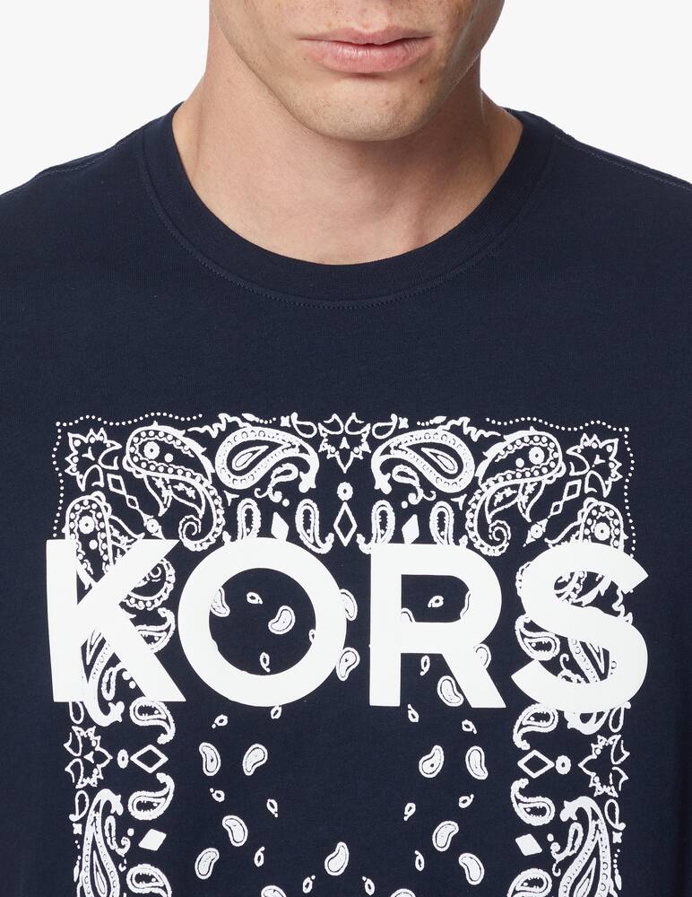 rinascente Michael Kors Bandana block logo t-shirt