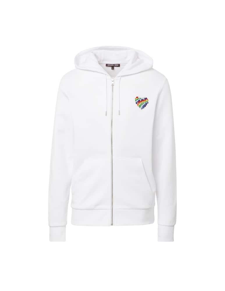 Michael Kors Felpa con cappuccio e con zip logo pride - immagine 1 Michael Kors Felpa con cappuccio e con zip logo pride - immagine 1