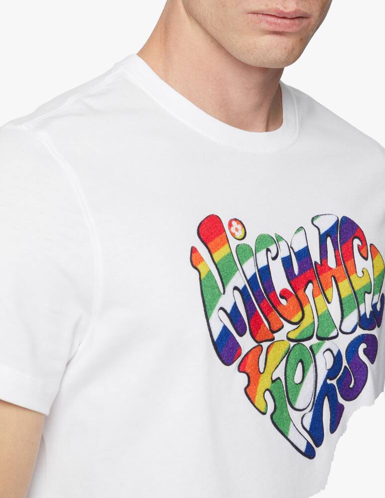 rinascente Michael Kors Logo pride t-shirt